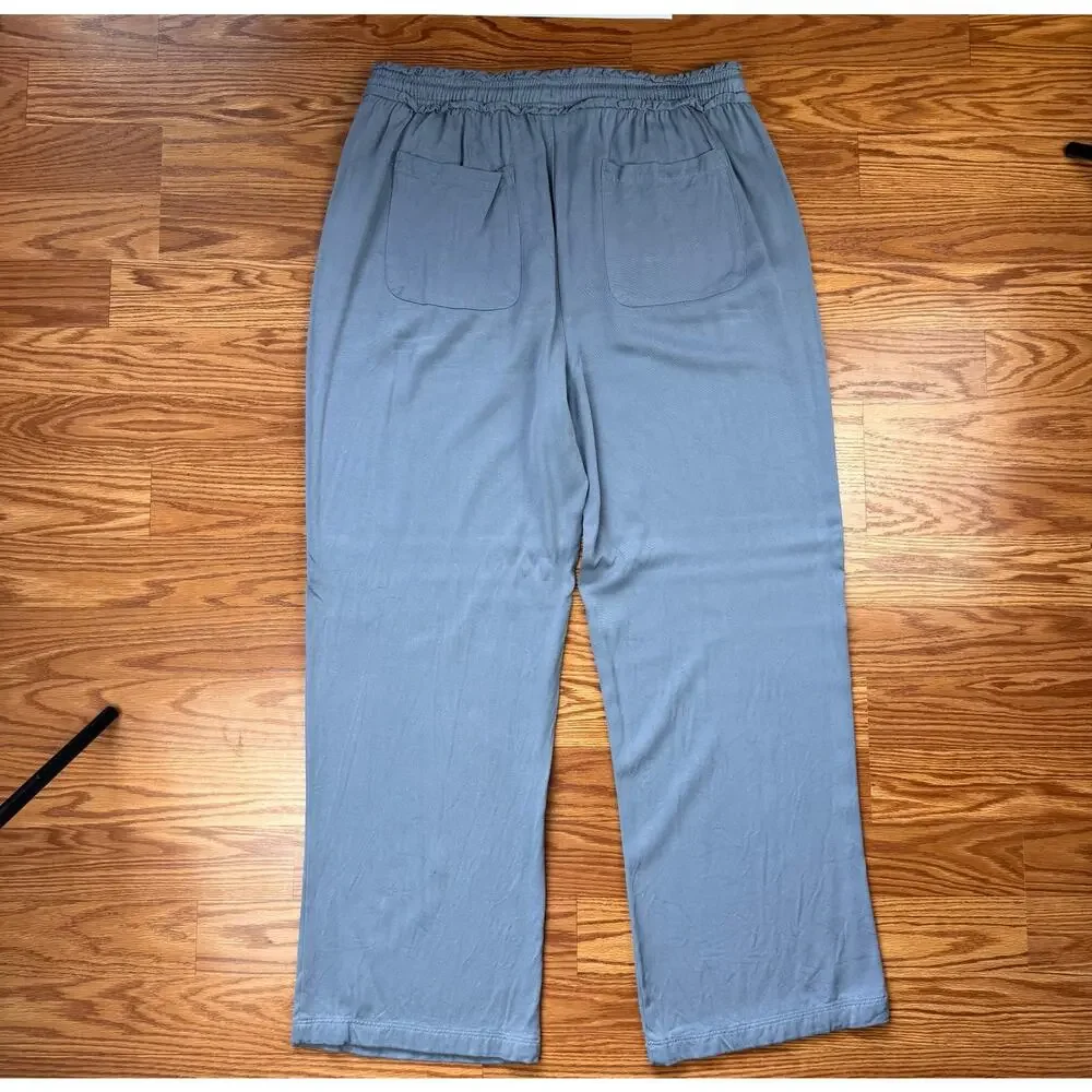 Splendid Lawson Wide leg Pants in Blue Womens Sz XL